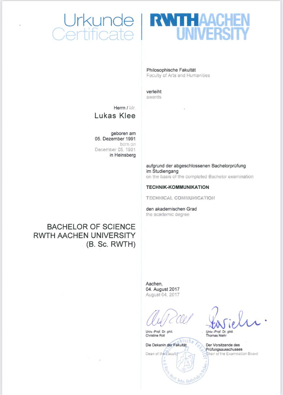 Aara Services Certificate 1